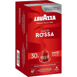Lavazza Qualitá Rossa Cápsulas para cafeteras Nespresso, 30 unidades